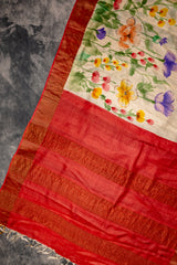  Tussar SIlk saree