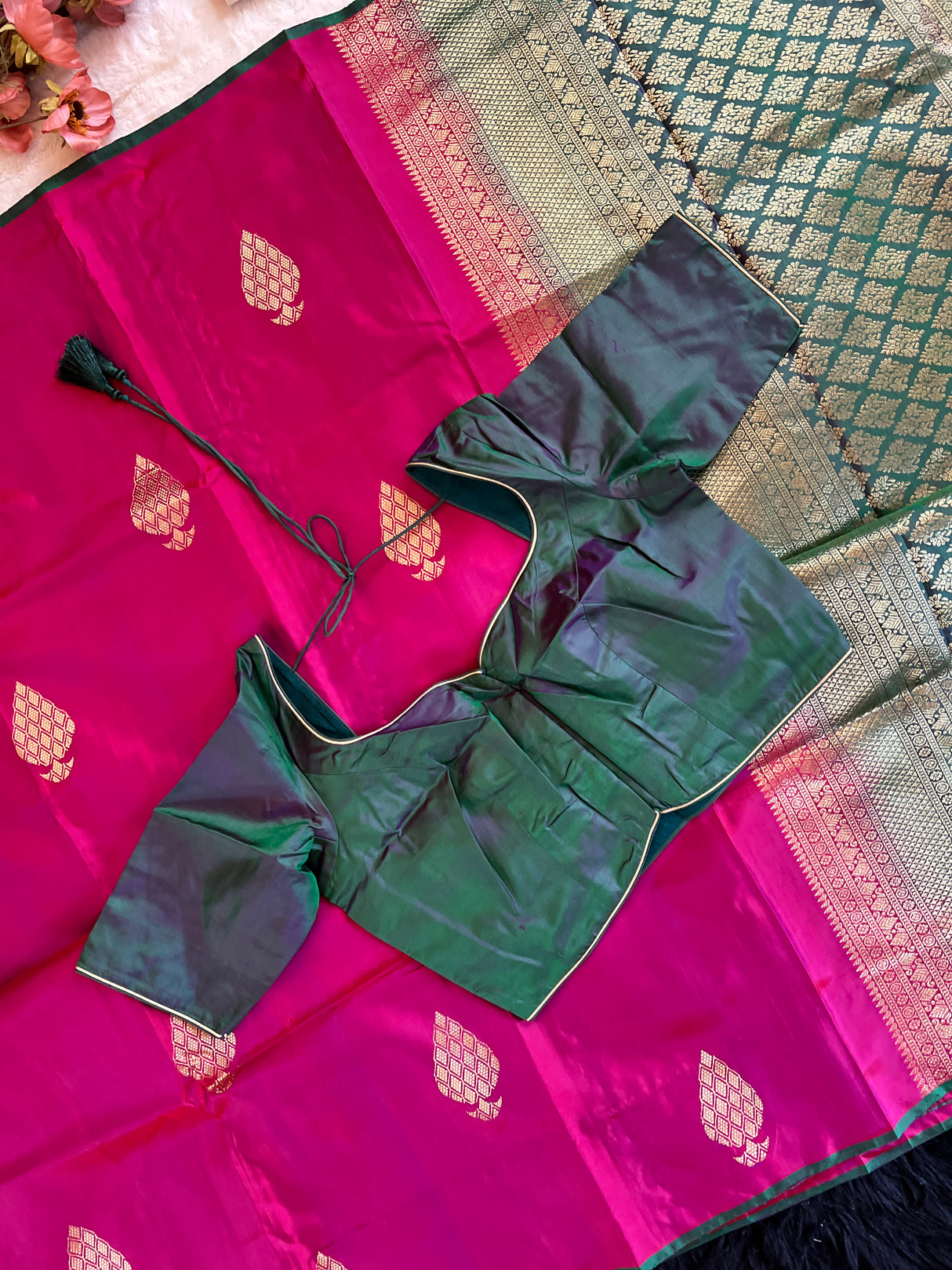 Borderless Kanchi Soft Silk