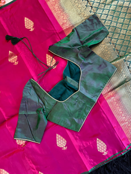 Borderless Kanchi Soft Silk
