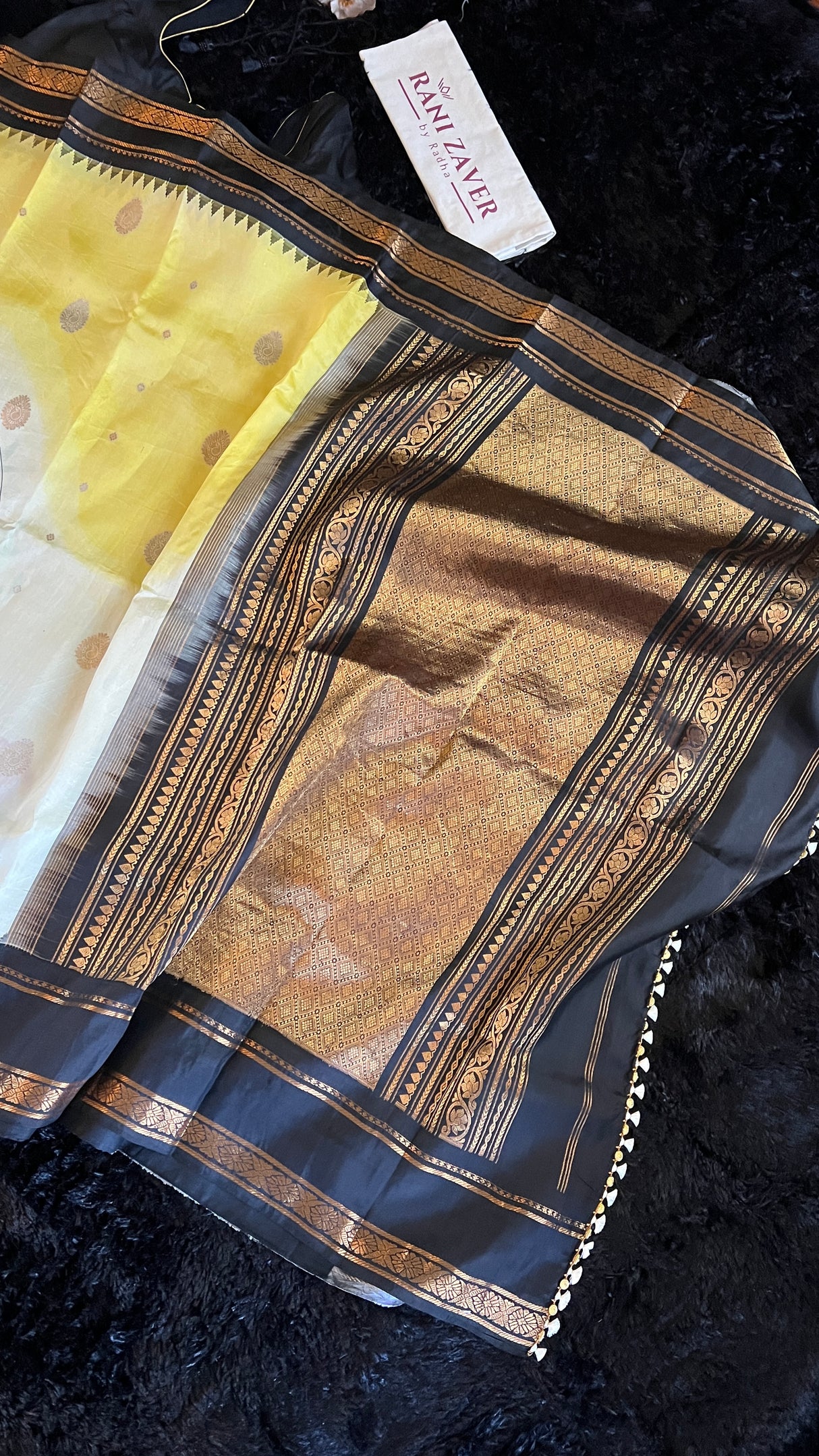 Hand Painted Gadwal Pure Silk