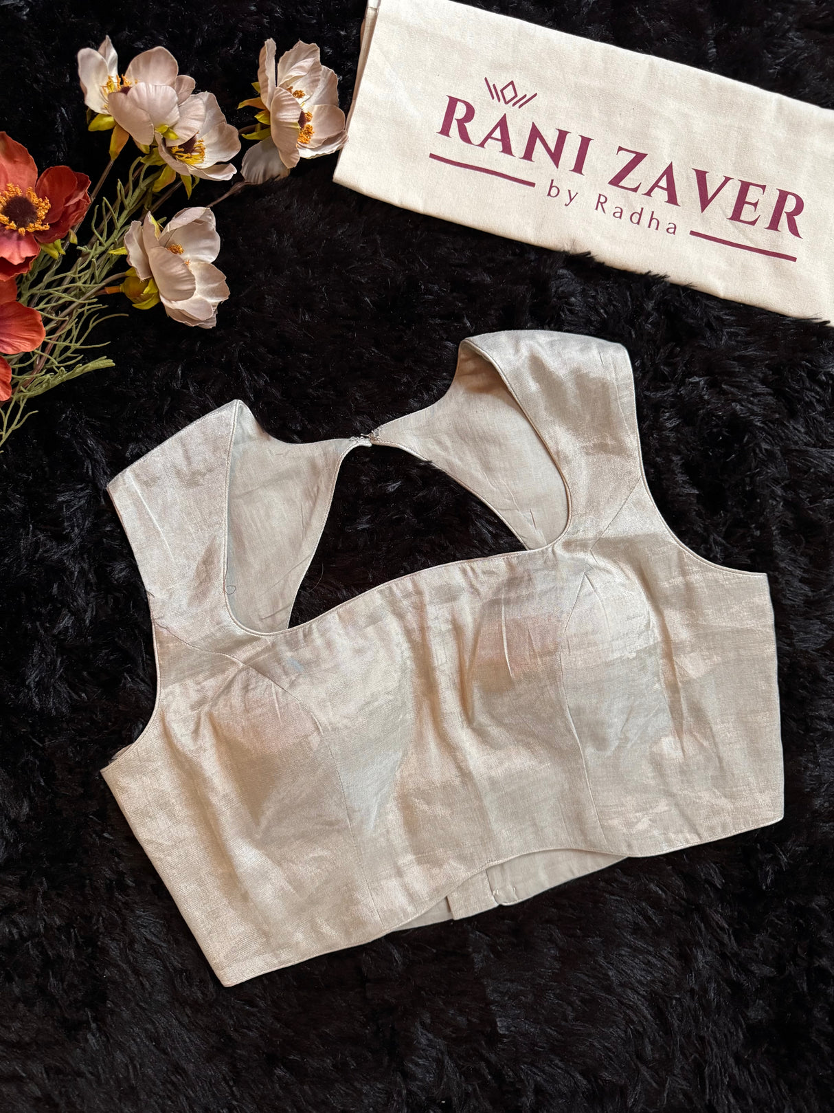 Silver Tissue  Blouse 36