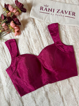 Magenta Pink Tissue Blouse 38