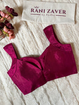 Magenta Pink Tissue Blouse 38