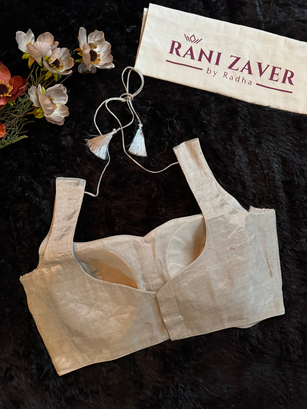 Silver Tissue  Blouse 40