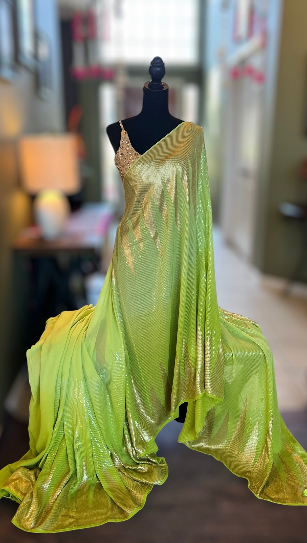 Pure Sequins Georgette