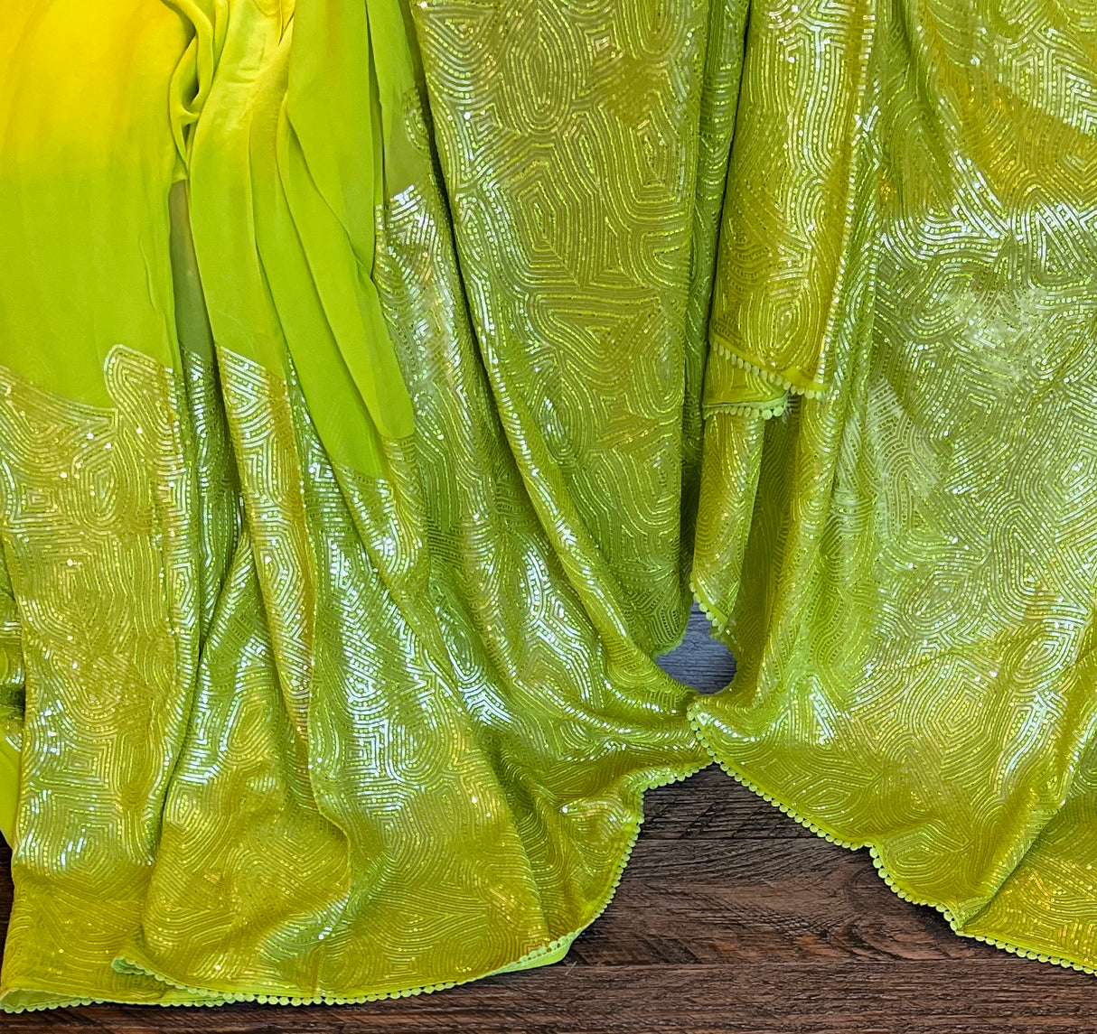 Pure Sequins Georgette