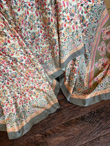 Pashmina Saree with Stole Set