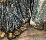 Pashmina Saree with Stole Set