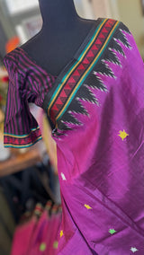 Dongria Kotpad Handloom Mulberry Silk Tortise Motifs