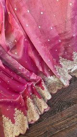 Onion Pink Tissue Organza