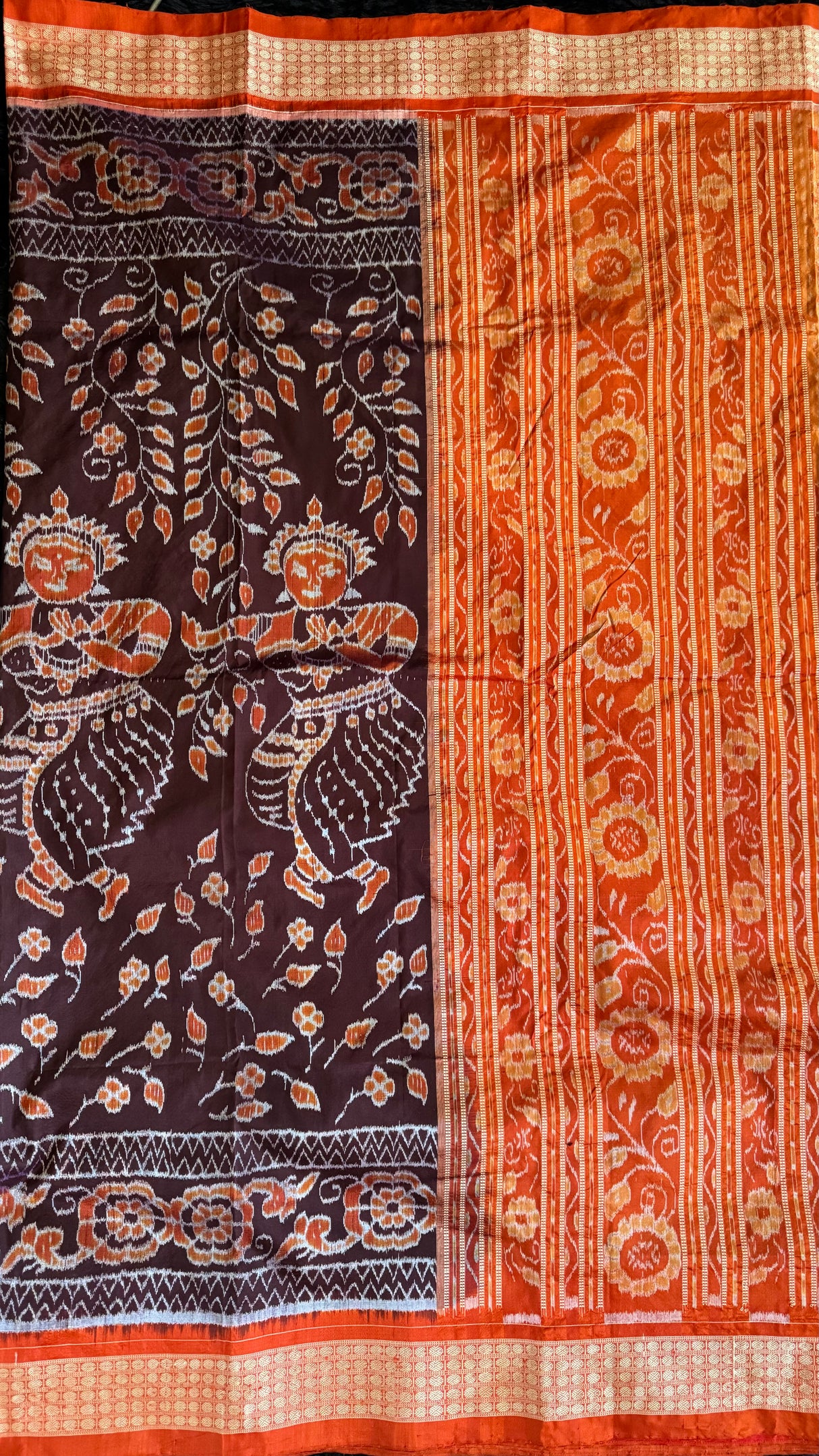 Sambalpuri Double Ikkat Dancers Design