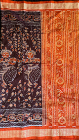 Sambalpuri Double Ikkat Dancers Design