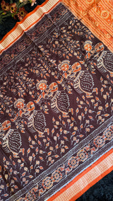 Sambalpuri Double Ikkat Dancers Design