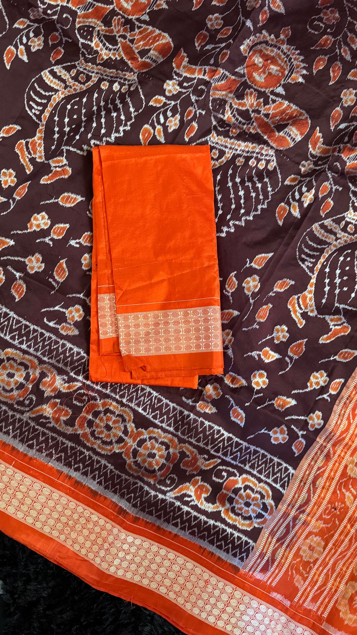 Sambalpuri Double Ikkat Dancers Design