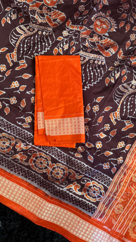 Sambalpuri Double Ikkat Dancers Design