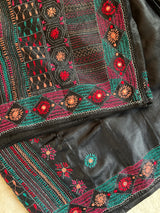 Black Lambani Gachi By Gachi Tussar Silk