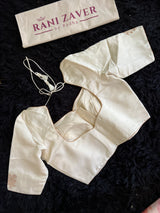 Floral Raw Mango Design Organza