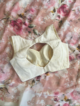 Floral Pink Pure Chiffon