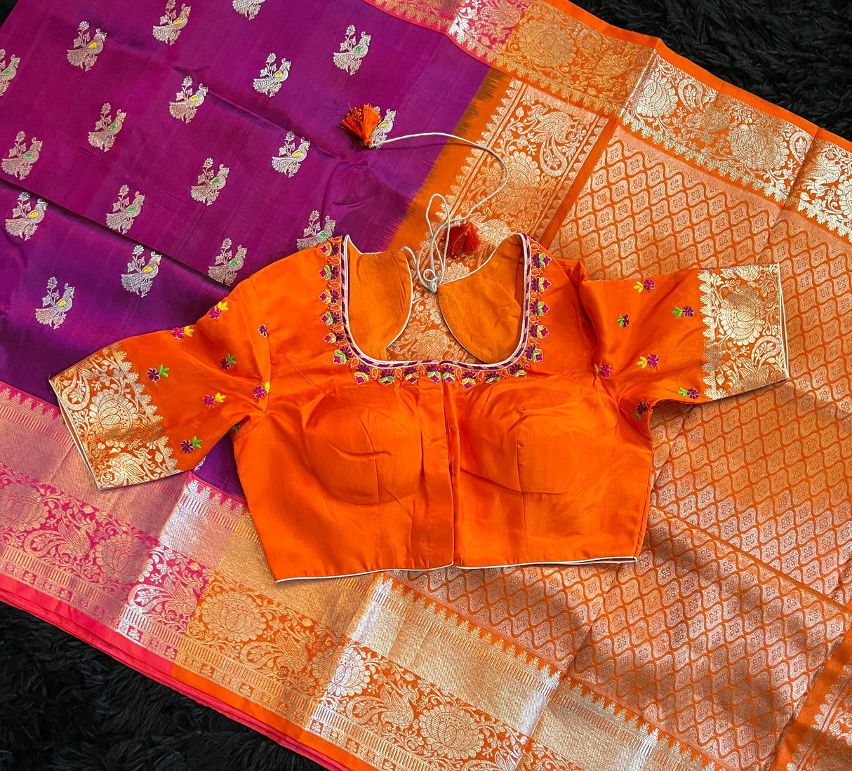 Venkatagiri Pattu saree with blouse