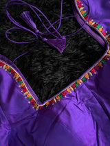 Purple Silk Blouse 38