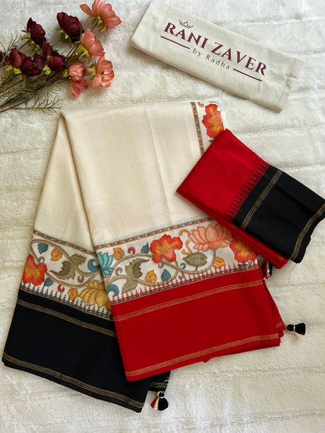 Kalamkari Digital Print Pure Silk