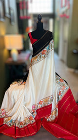 Kalamkari Digital Print Pure Silk
