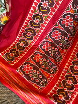 Floral Ikkat Pure SIlk