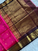  SECO Kanjeevaram pure Silk cotton Handloom Saree