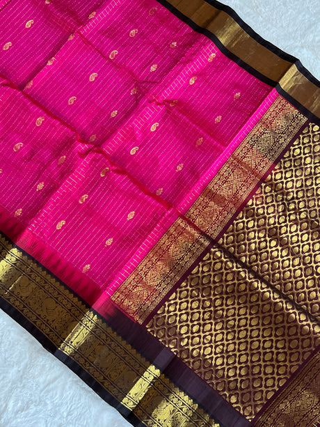  SECO Kanjeevaram pure Silk cotton Handloom Saree