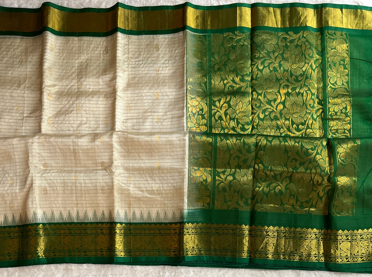 SECO Kanjeevaram pure Silk cotton Saree