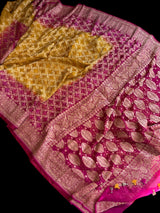 Banarasi georgette saree with blouse