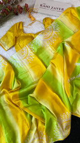 Yellow Pallet Bishnupuri 4 Ply Silk