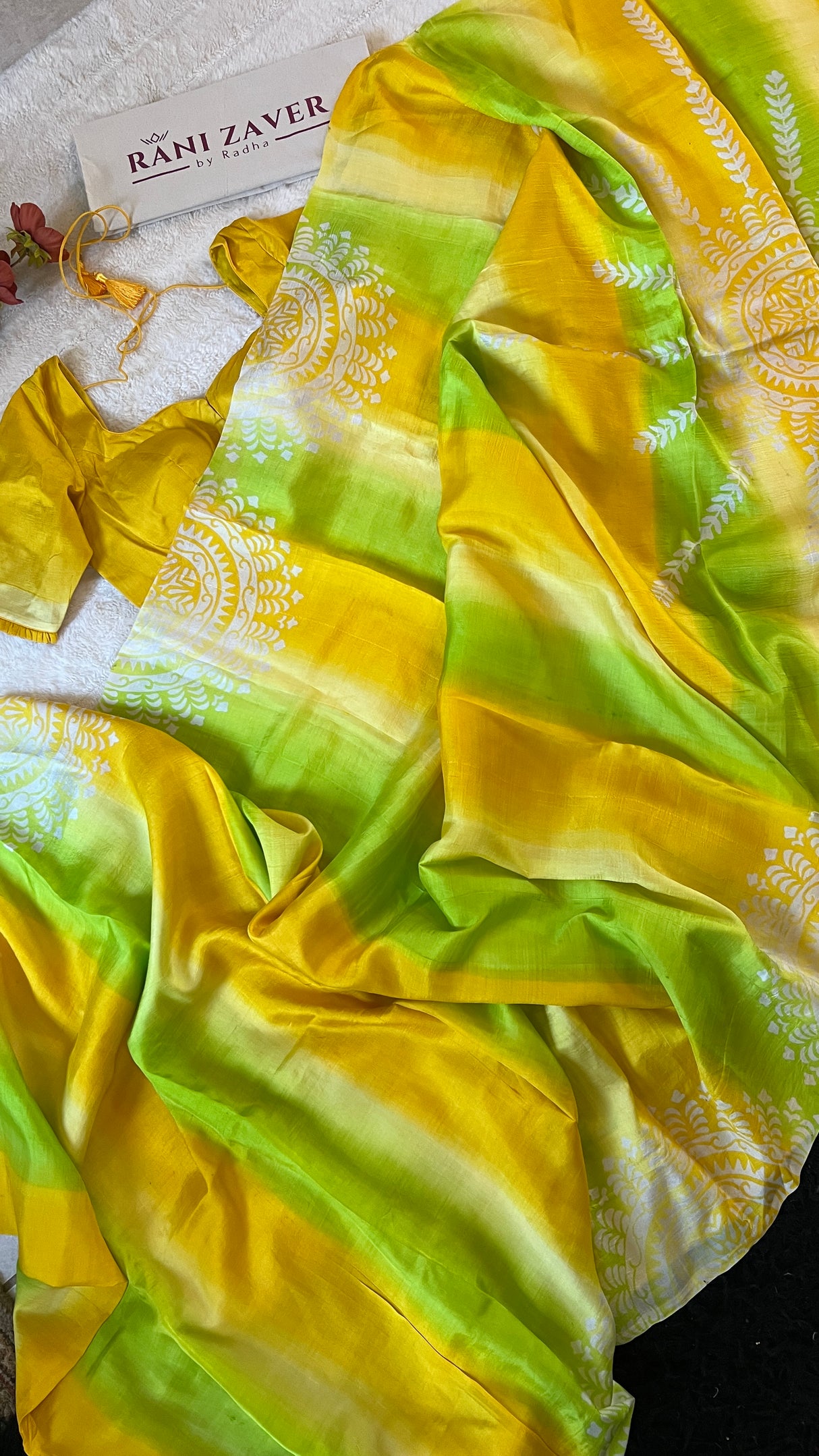 Yellow Pallet Bishnupuri 4 Ply Silk