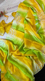 Yellow Pallet Bishnupuri 4 Ply Silk