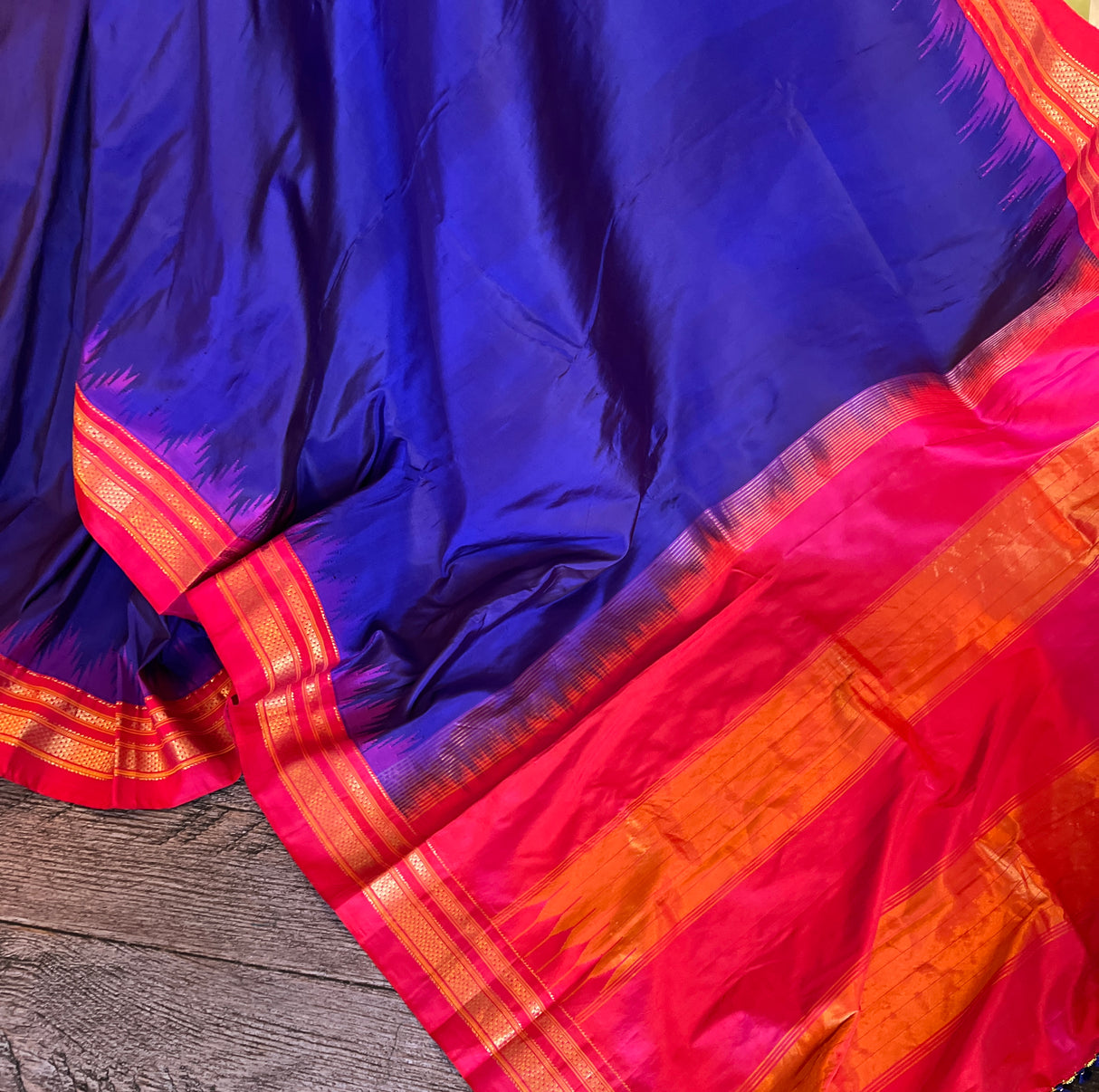  Ikkal silk saree with blouse