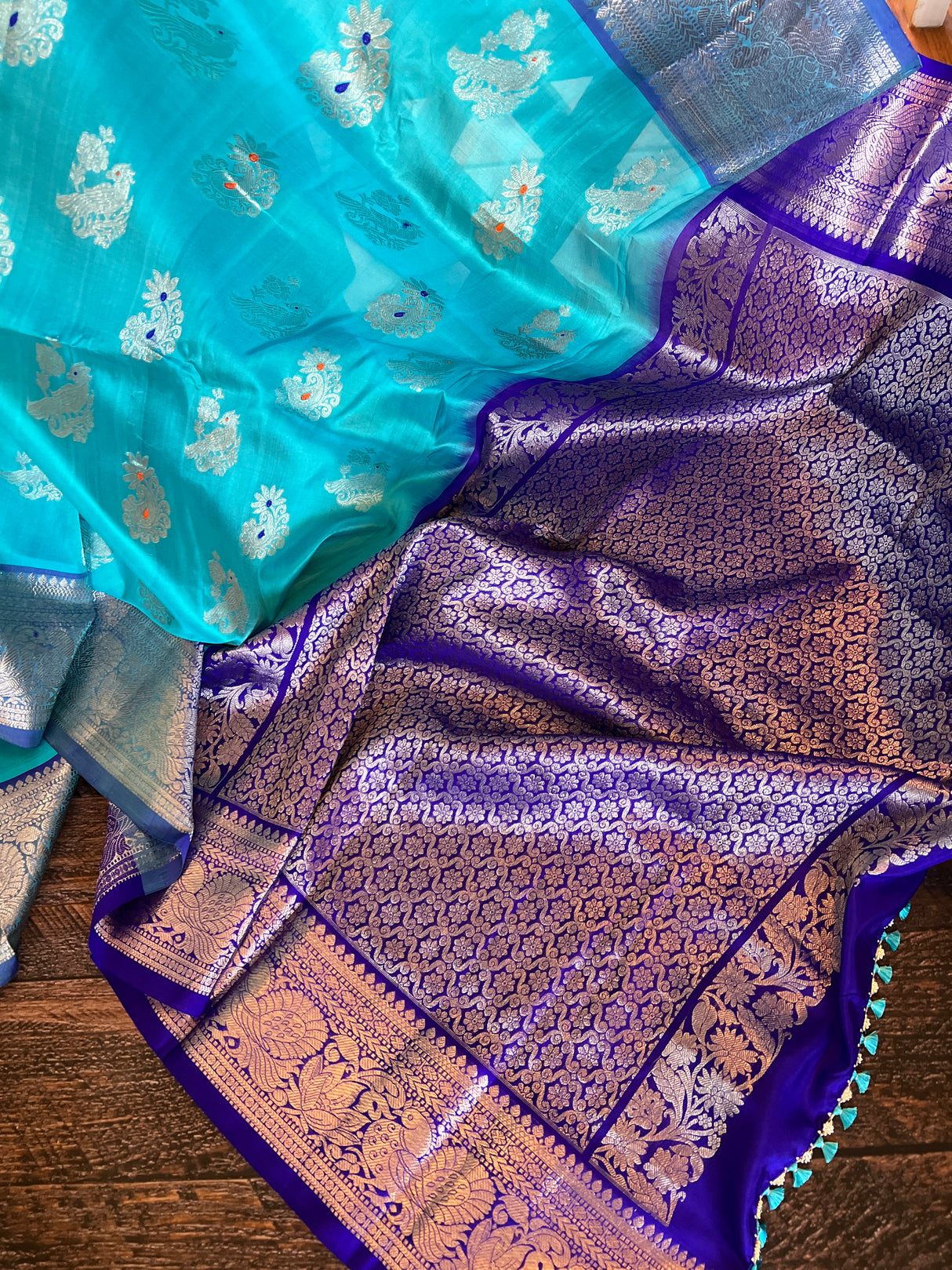 Venkatagiri Pattu Saree With Blouse