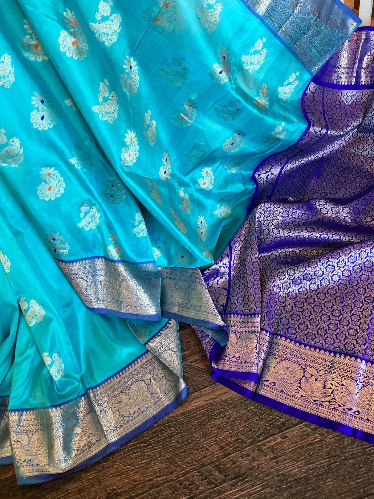 Venkatagiri Pattu Saree With Blouse