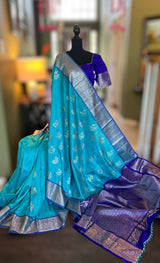 Venkatagiri Pattu Saree With Blouse