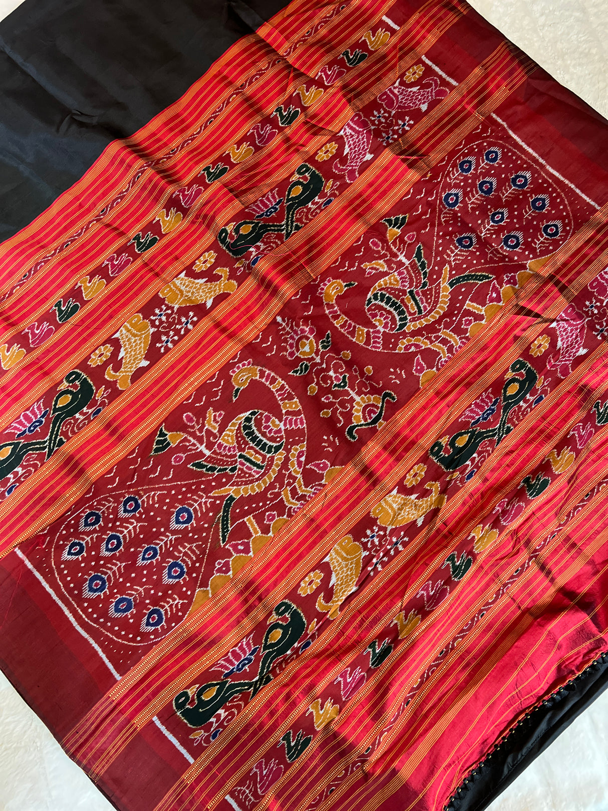 Sambalpuri Khandua Silk handloom Silk saree