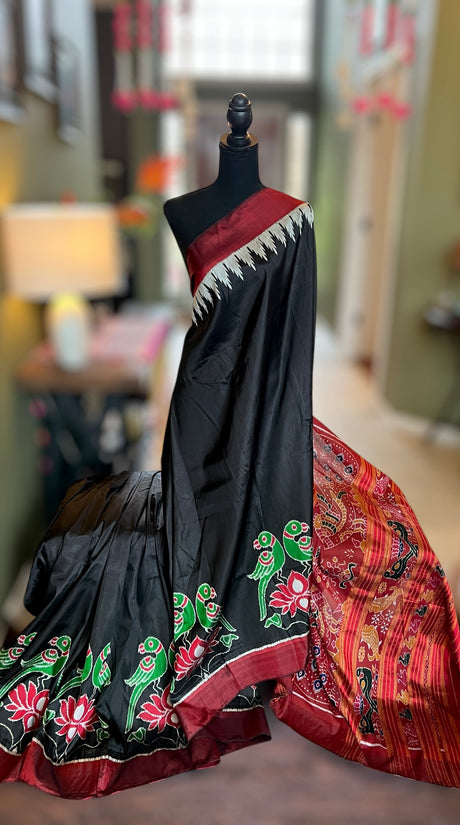 Sambalpuri Khandua Silk handloom Silk saree