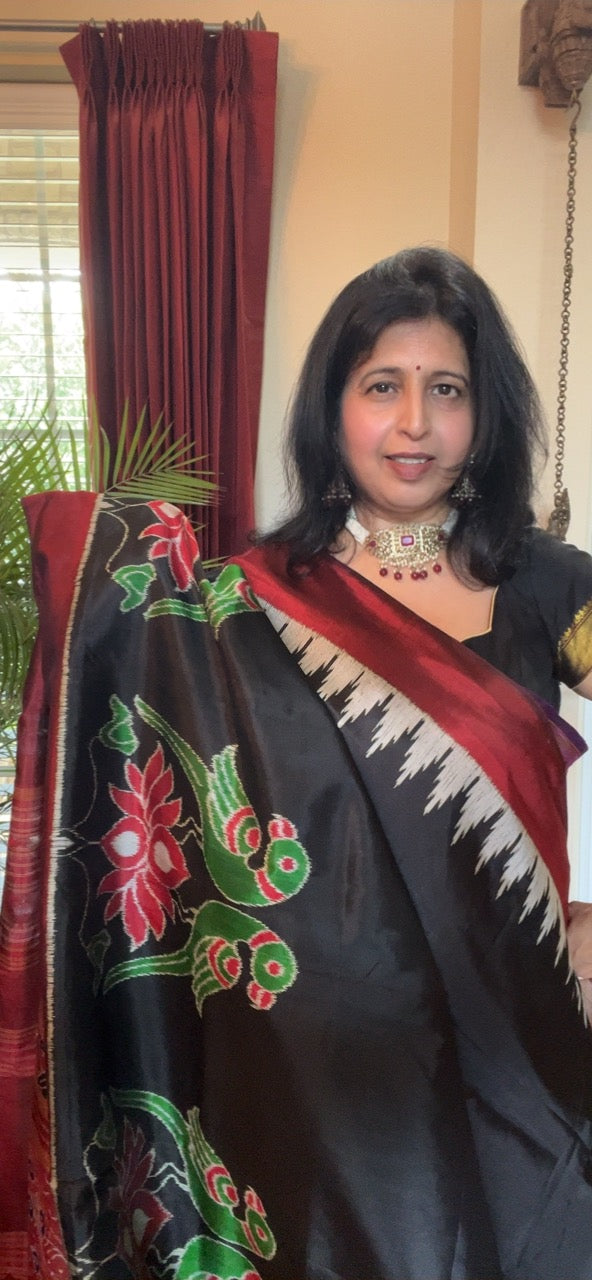 Sambalpuri Khandua Silk handloom Silk saree