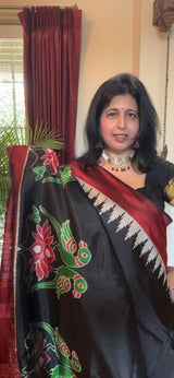 Sambalpuri Khandua Silk handloom Silk saree