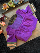 Purple Khun embroidered Blouse 38