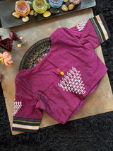 Magenta Khun embroidered Blouse 38