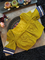 Mustard Khun embroidered Blouse 38