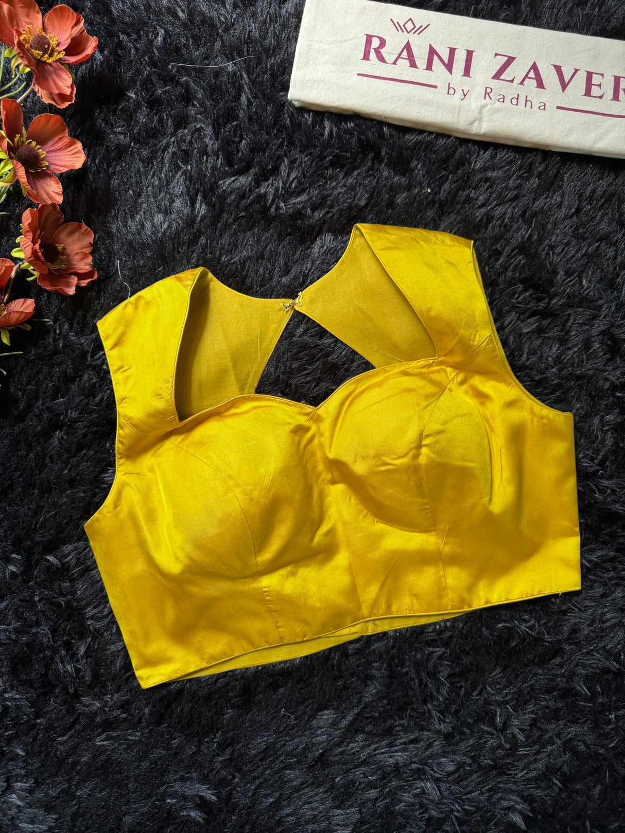 Floral Georgette with Sequins - Mustard Yellow