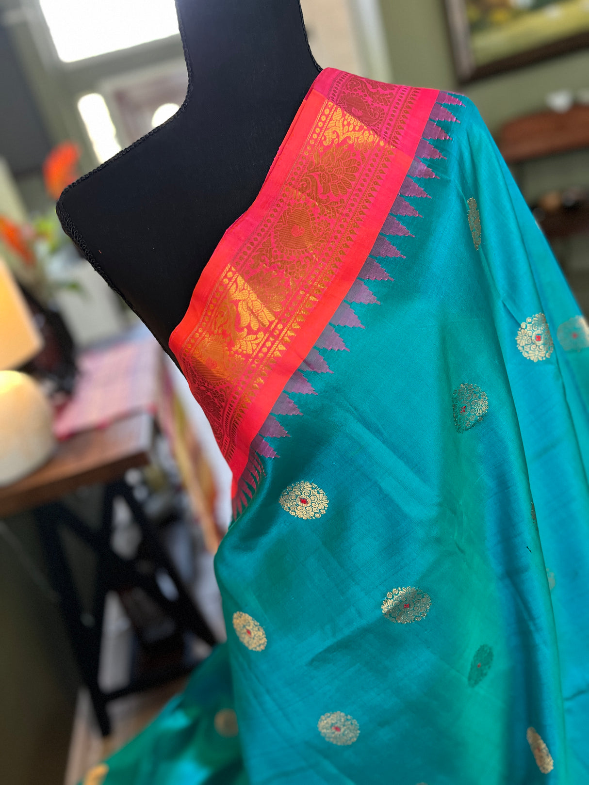 Gadwal handloom Pure Silk saree