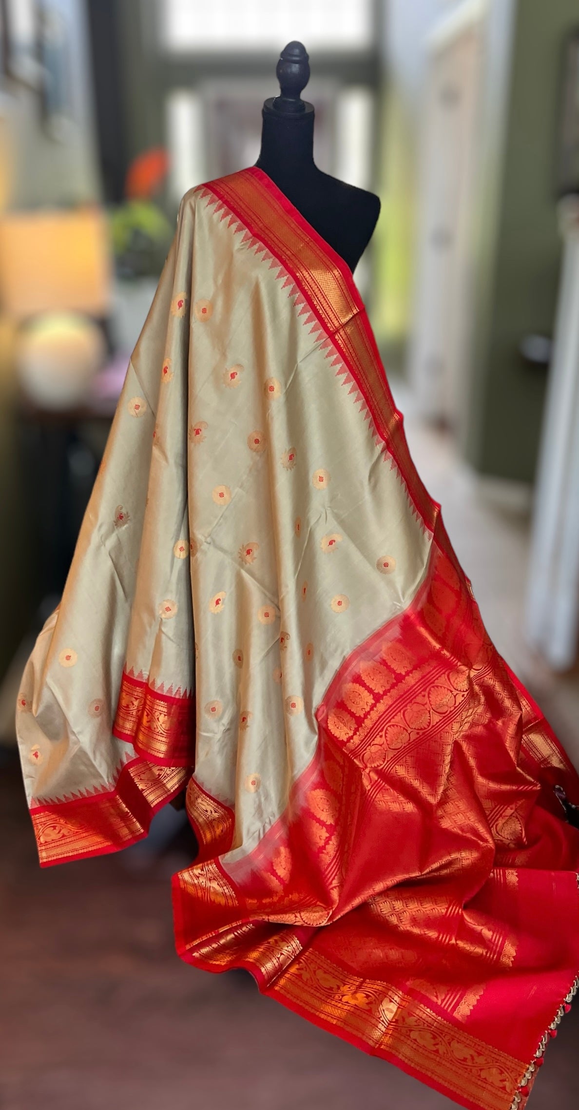 Gadwal handloom Pure Silk