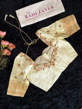 Maroon Beige Gadwal Kanchi Pure Silk