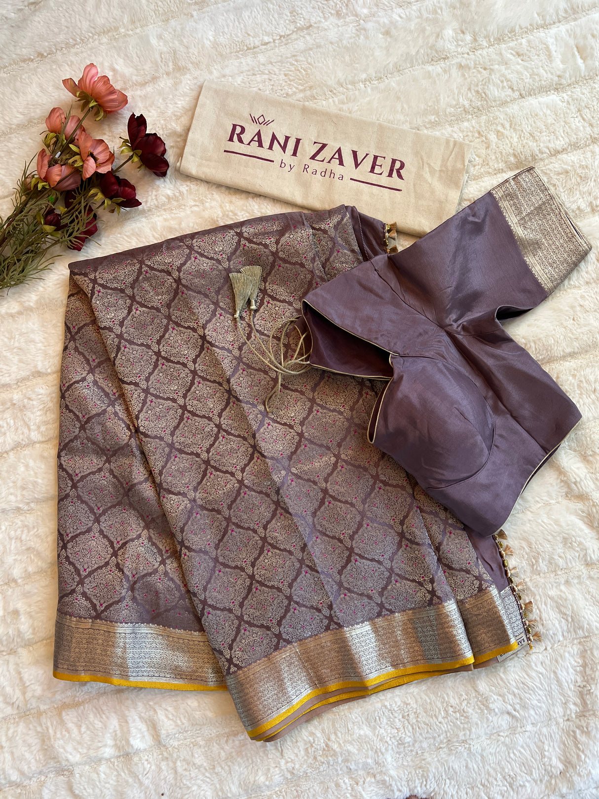 Mysore Brocade Crepe Silk
